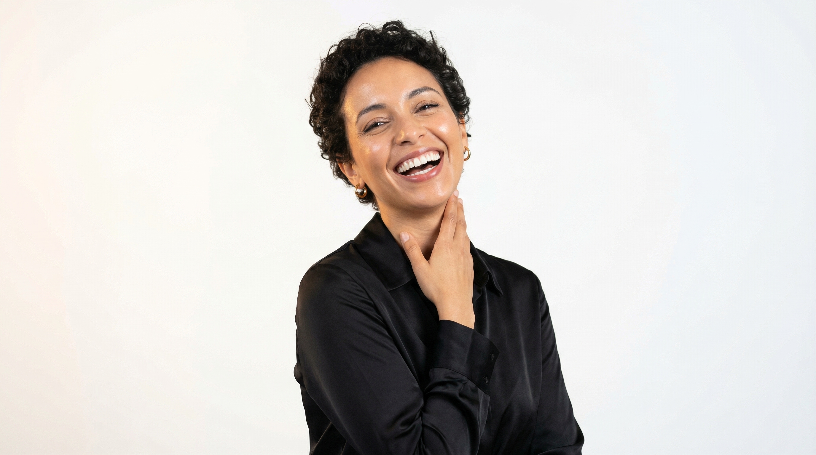 Patiente souriante au Dentiste Marrakech Dr, Marrakech